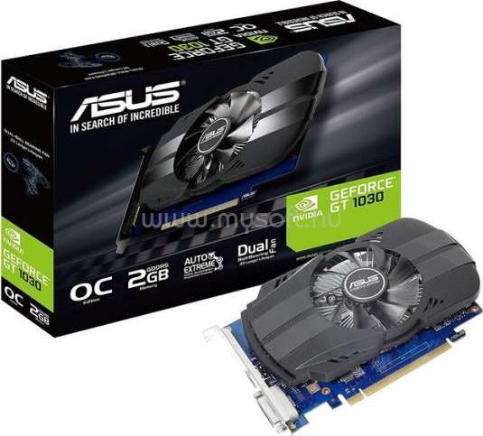 ASUS Videokártya nVidia GT1030 2GB GDDR5