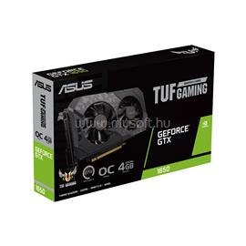 ASUS Videokártya nVidia GTX 1650 4GB DDR6 OC TUF-GTX1650-O4GD6-P-V2-GAMING small