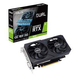 ASUS Videokártya nVidia RTX 3050 DUAL-RTX3050-O8G-V2 8GB GDDR6 OC DUAL-RTX3050-O8G-V2 small