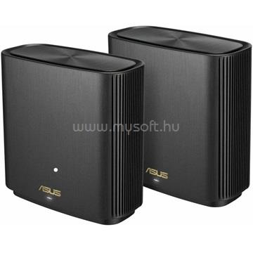 ASUS ZenWifi AX6600 Mesh XT8 V2 2-PK router (fekete)