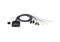 ATEN CS22DP 2-Port USB DisplayPort Cable KVM Switch with Remote Port Selector CS22DP small
