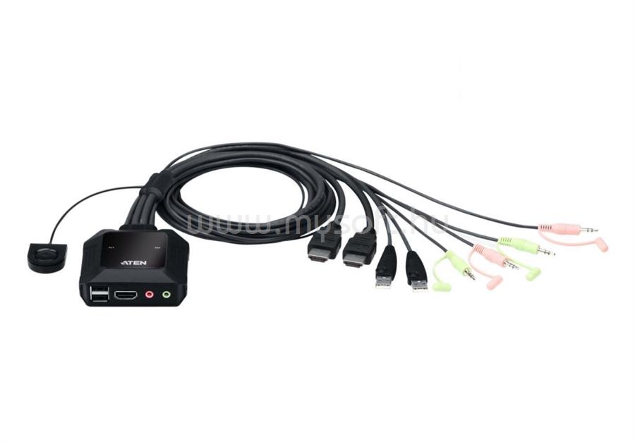 ATEN KVM Switch 2PC USB + kábel