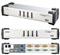 ATEN KVM Switch 4PC Master View Dual-View USB + kábelkészlet (CS1744) CS1744 small