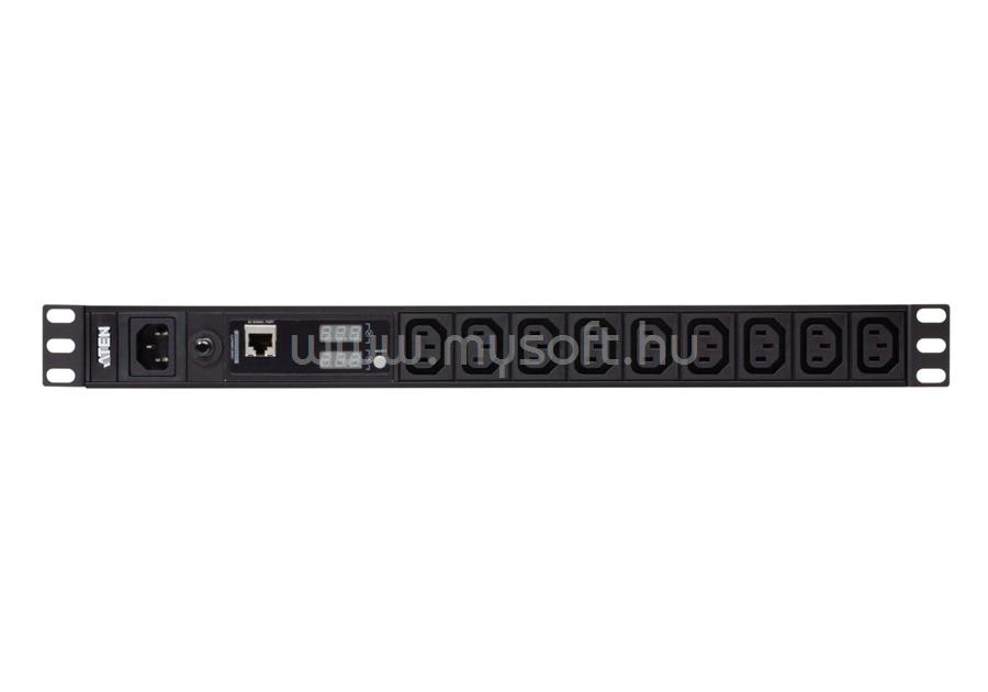 ATEN PE1109G Basic Metered 1U PDU Black