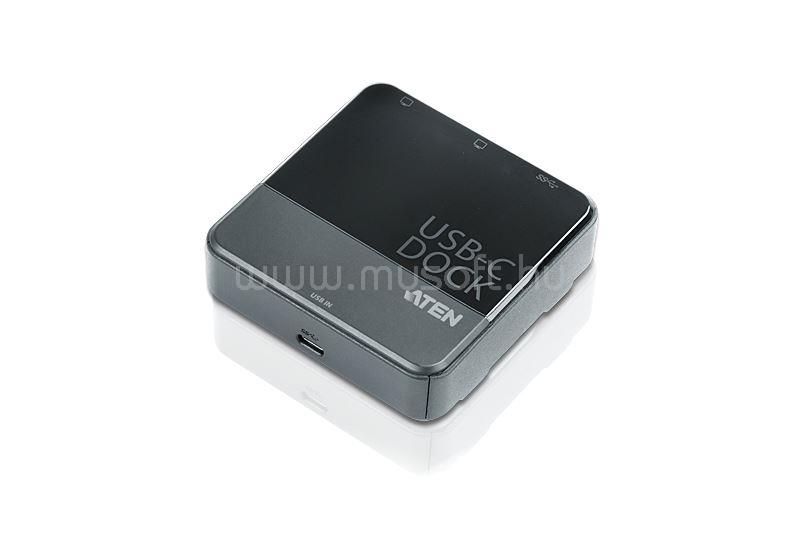 ATEN UH3233 USB-C Dual-HDMI Mini Dock notebook dokkoló (UH3233-AT)