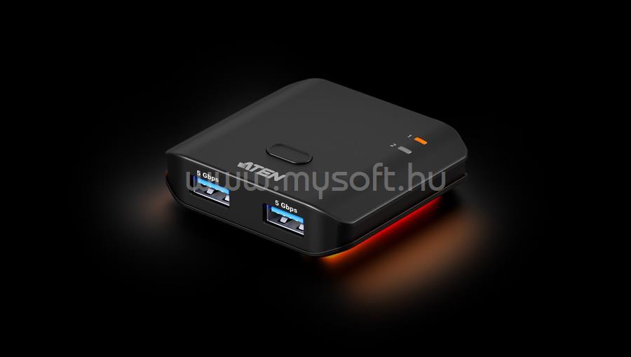ATEN US4322-AT 2 x 2 USB 3.2 Gen 1 Sharing Switch