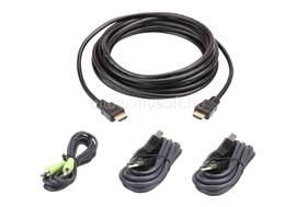ATEN USB HDMI Secure KVM Cable Kit 3m Black 2L-7D03UHX4 small