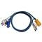 ATEN USB KVM Cable with 3 in 1 SPHD and Audio 1,8m Black 2L-5302U small