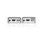 ATEN VE803-AT-G VanCryst HDMI/USB  Cat5 Extender VE803-AT-G small