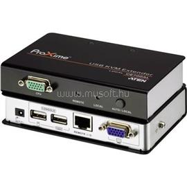 ATEN VGA, USB 2.0 KVM extender jelerősítő, jeltovábbító RJ45 csatlakozással 150 m-ig CE700A-AT-G CE700A-AT-G small