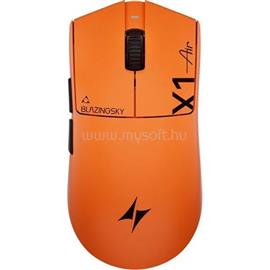 ATK Blazing Sky X1 Air+ optikai vezeték nélküli gaming egér sunset orange X1_AIR+_SUNSET_ORANGE small