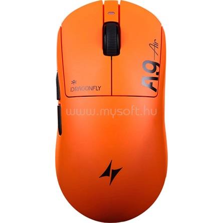 ATK Dragonfly A9 Air vezeték nélküli gamer egér (narancssárga)
