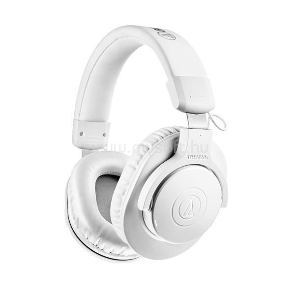 AUDIO-TECHNICA ATH-M20XBTWH Bluetooth stúdió minőségű fejhallgató (fehér)