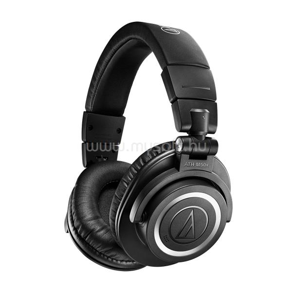 AUDIO-TECHNICA ATH-M50XBT2 Bluetooth stúdió minőségű fekete fejhallgató