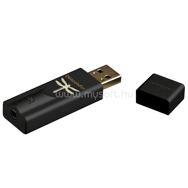 AUDIOQUEST Dragonfly Black USB DAC előfok és fejhallgató erősítő