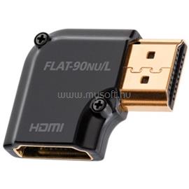 AUDIOQUEST HDM90NUL HDMI Type A aljzat - Type A aljzat aranyozott csatlakozós 90 fokos adapter HDM90NUL small
