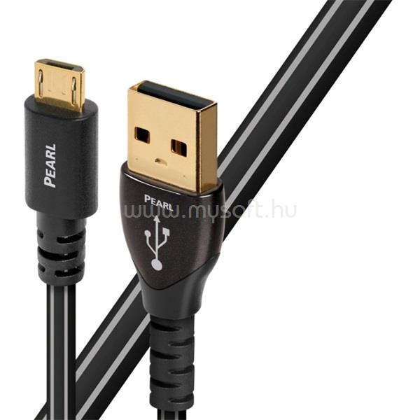 AUDIOQUEST Pearl USBPEA01.5MI 1,5m USB 2.0 Type-A - Micro USB kábel