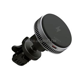 AUKEY HD-MC13A MagFusion Dash Pro Qi2 aktív hűtésű vezeték nélküli töltő 15W HD-MC13A small