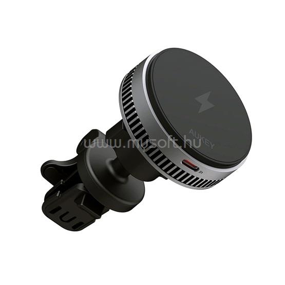 AUKEY HD-MC13A MagFusion Dash Pro Qi2 aktív hűtésű vezeték nélküli töltő 15W