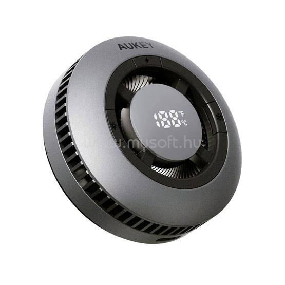 AUKEY LC-G10 15W QI2.0 vezeték nélküli töltő 15W (szürke)