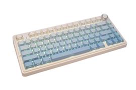 AULA F75 mechanikus gamer vezeték nélküli billentyűzet amerikai angol lokalizáció (kék) AU-F75_blue small