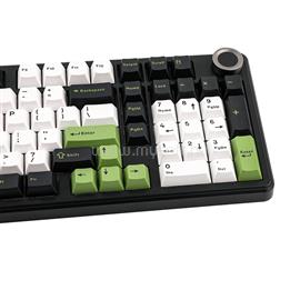 AULA F99 PRO Vezeték Nélküli Mechanikus Gamer Billentyűzet - Fekete-Fehér-Zöld AU-F99S-4 small