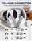 AULA G7 PRO 7.1 Tri-Mode Vezeték Nélküli Gamer Headset - Fehér AU-G7PRO_white small