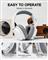 AULA G7 PRO 7.1 Tri-Mode Vezeték Nélküli Gamer Headset - Fehér AU-G7PRO_white small