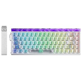 AULA HERO68 HE mechanikus Frosted Magnetic Switch gamer vezetékes billentyűzet amerikai angol lokalizáció (fehér) AU-HERO68HE-6 small