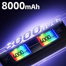AULA L99 Tri-Mode mechanikus gamer vezeték nélküli  billentyűzet érintőképernyővel amerikai angol lokalizáció (fekete) AU-L99_black small
