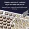 AULA L99 Tri-Mode mechanikus gamer vezeték nélküli billentyűzet érintőképernyővel amerikai angol lokalizáció (fehér) AU-L99_white small