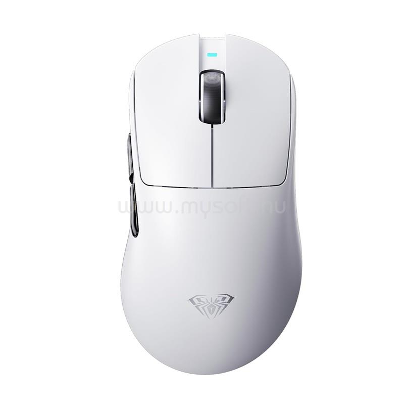 AULA SC900 Pro Tri-Mode Vezeték Nélküli Gamer Egér - Fehér