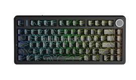 AULA F75 mechanikus gamer vezeték nélküli billentyűzet amerikai angol lokalizáció (fekete Contour) AU-F75-BC small