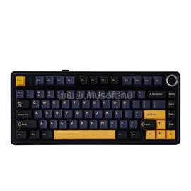 AULA F75 mechanikus gamer vezeték nélküli billentyűzet amerikai angol lokalizáció (fekete-sárga) AU-F75-6 small