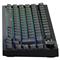 AVAX GM02 PRO 75% Gasket RGB tri-mode mechanikus Gateron piros switch vezeték nélküli billentyűzet (magyar, fekete) 5999574480866 small