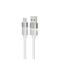 AVAX CB312 GLOWY 1m 18W USB-A - USB-C gyorstöltő kábel (fehér) AVAX_CB312 small