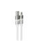 AVAX CB312 GLOWY 1m 18W USB-A - USB-C gyorstöltő kábel (fehér) AVAX_CB312 small