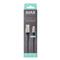 AVAX CB401G STEELY 1,5m 20W USB A-Lightning gyorstöltő sodorszálas acélszürke adat- és töltőkábel CB401G small