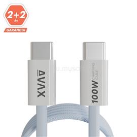 AVAX CB610LB MAGNETY 100W 1m USB-C adat- és töltőkábel AVAX_CB610LB small