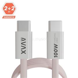 AVAX CB610P MAGNETY 100W 1m USB-C adat- és töltőkábel AVAX_CB610P small