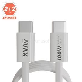 AVAX CB610W MAGNETY 100W 1m USB-C adat- és töltőkábel AVAX_CB610W small
