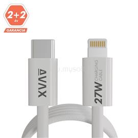 AVAX CB611W MAGNETY 27W 1m USB-C - Lightning adat- és töltőkábel AVAX_CB611W small