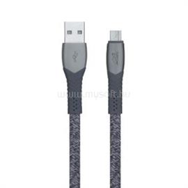 AVAX CB621 CREAMY+ USB A-Type C 2.4A, 1,5m fehér-ezüst gyorstöltő kábel AVAX_CB621 small