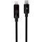 AVAX CB650 PULSEY 27W USB-C - Lightning gyorstöltő kábel, fonott, szürke - 0.5m AVAX_CB650 small