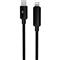 AVAX CB651 PULSEY 27W USB-C - Lightning gyorstöltő kábel, fonott, szürke - 1m AVAX_CB651 small