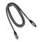 AVAX CB901 THUNDER 3.2 Type C 100W/10Gbps fonott kábel 1m (viharszürke) 5999574480446 small
