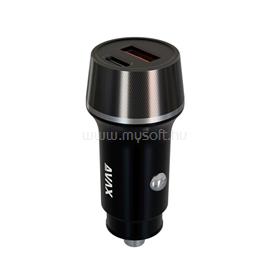 AVAX CC304B CARLY 38W USB-C (PD3.0)+USB-A (QC) autós töltő AVAX_CC304B small