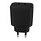 AVAX CH602B SPEEDY+ 45W GaN 2x USB-C PD3.0 fekete gyors töltő adapter AVAX_CH602B small