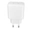 AVAX CH602W SPEEDY+ 45W GaN 2x USB-C PD3.0 fehér gyors töltő adapter AVAX_CH602W small
