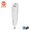 AVAX CH641W NANO SLIM 30W USB-C (PD3.0)+USB-A (QC3.0) hálózati töltő (fehér) AVAX_CH641W small